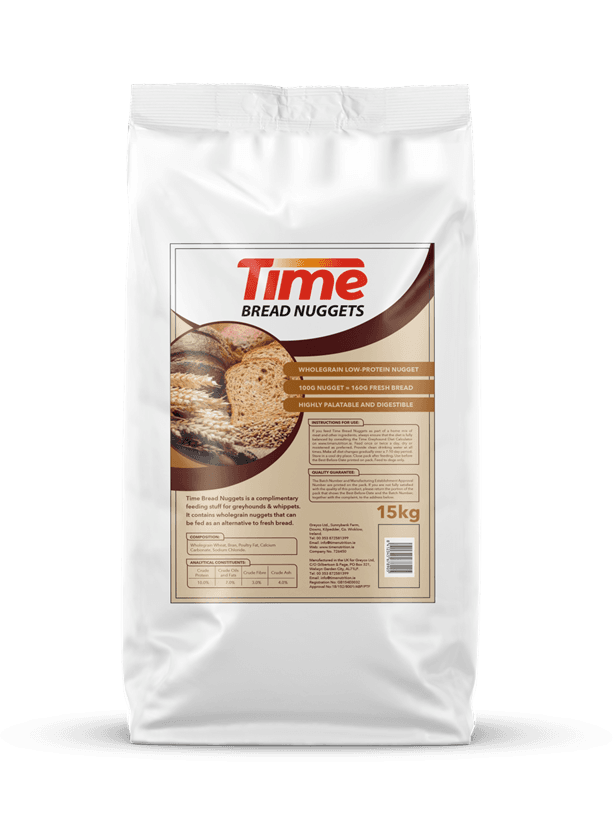 Time Bread Nuggets Greyhound Feed 15kg