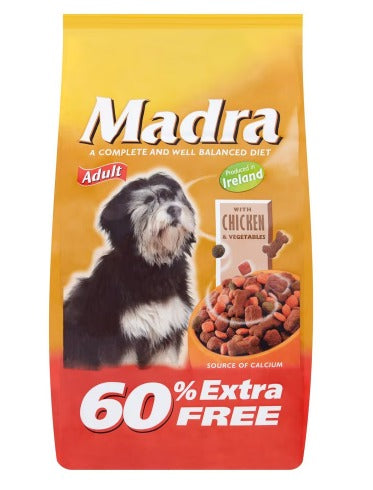 Madra Chicken & Veg 2.5kg + 60% Extra Free