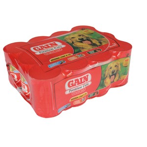 Gain Dog Food Premium Cuts Loaf Pack 12 X 395G