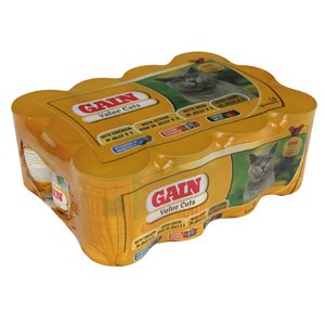Gain Cat Food Value Cuts 12 X 400g