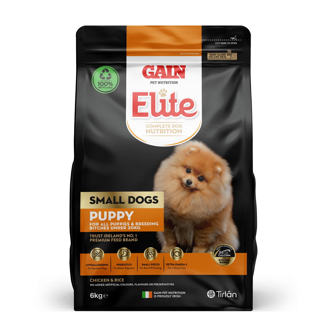 Gain Elite Small Dog (Puppy) Food 6kg