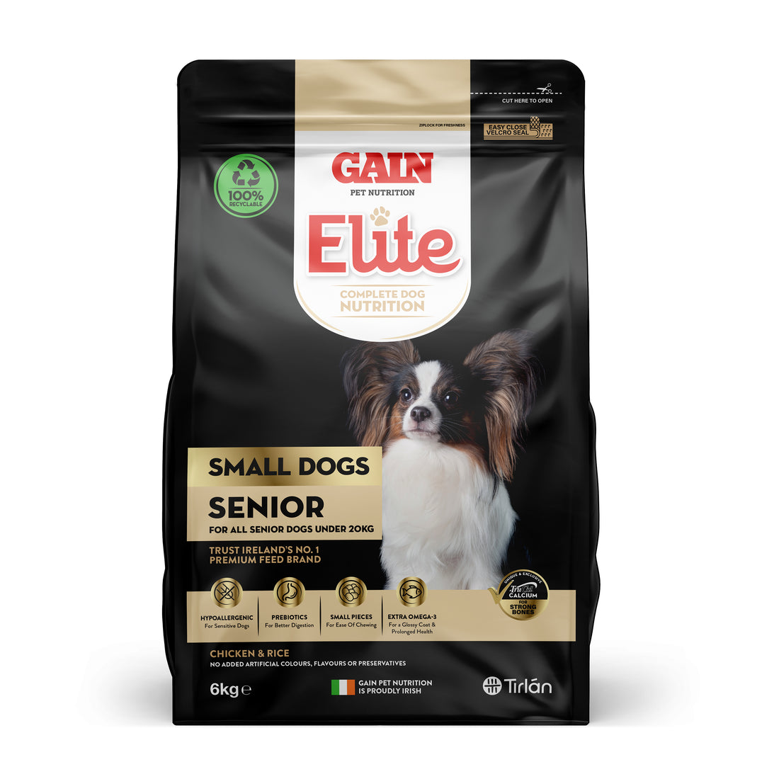 Gain Elite Small Dog Senior food 6Kg