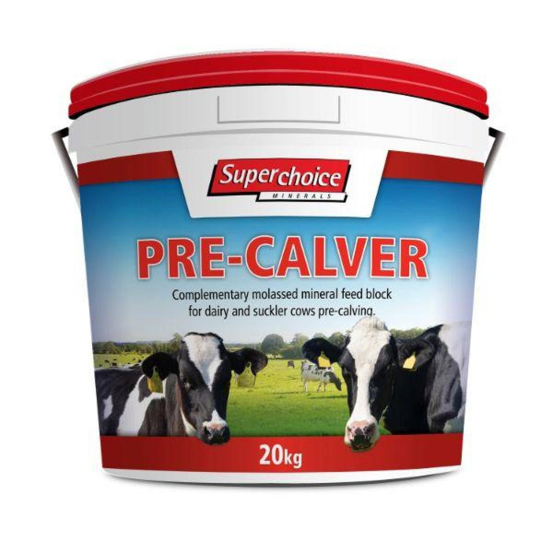20Kg Superchoice Precalver Red Bucket