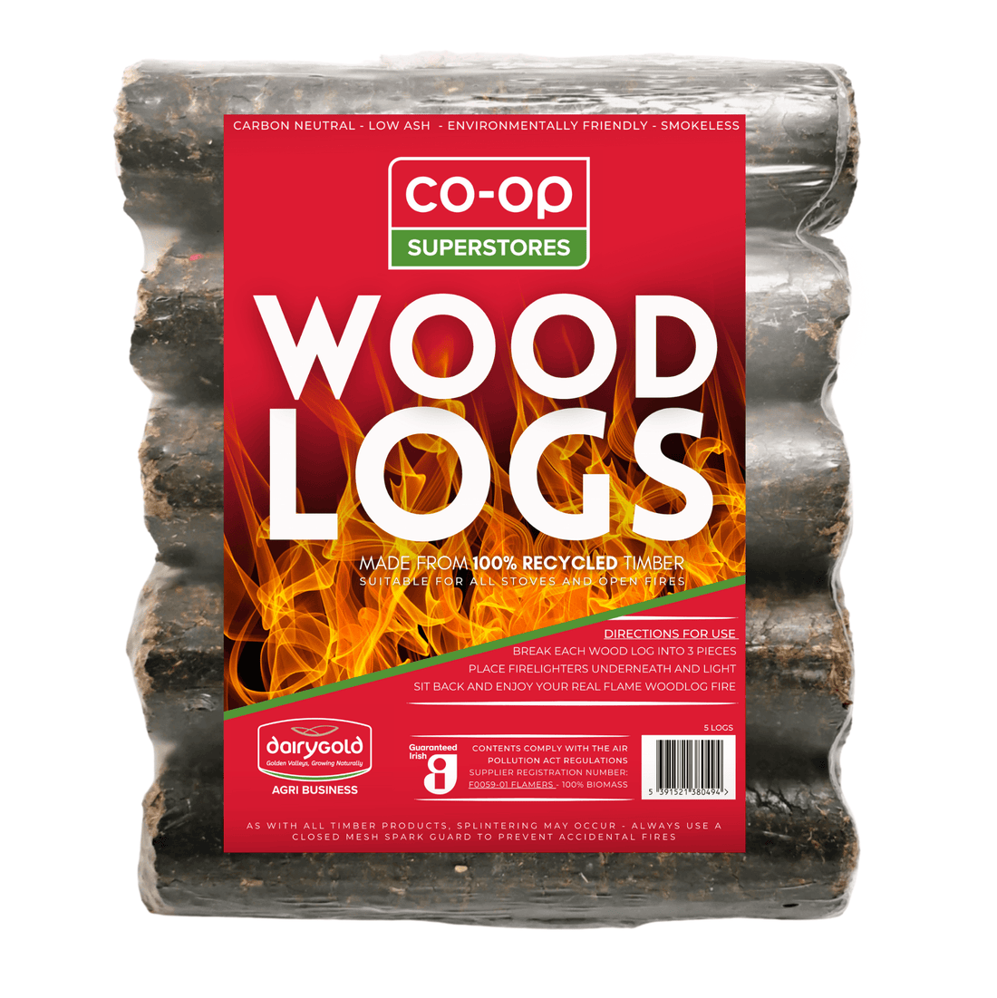HARDWOOD WOOD LOGS 5&