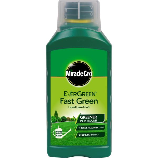 Miracle-Gro Evergreen Fast Green Liquid Lawn Food 1L