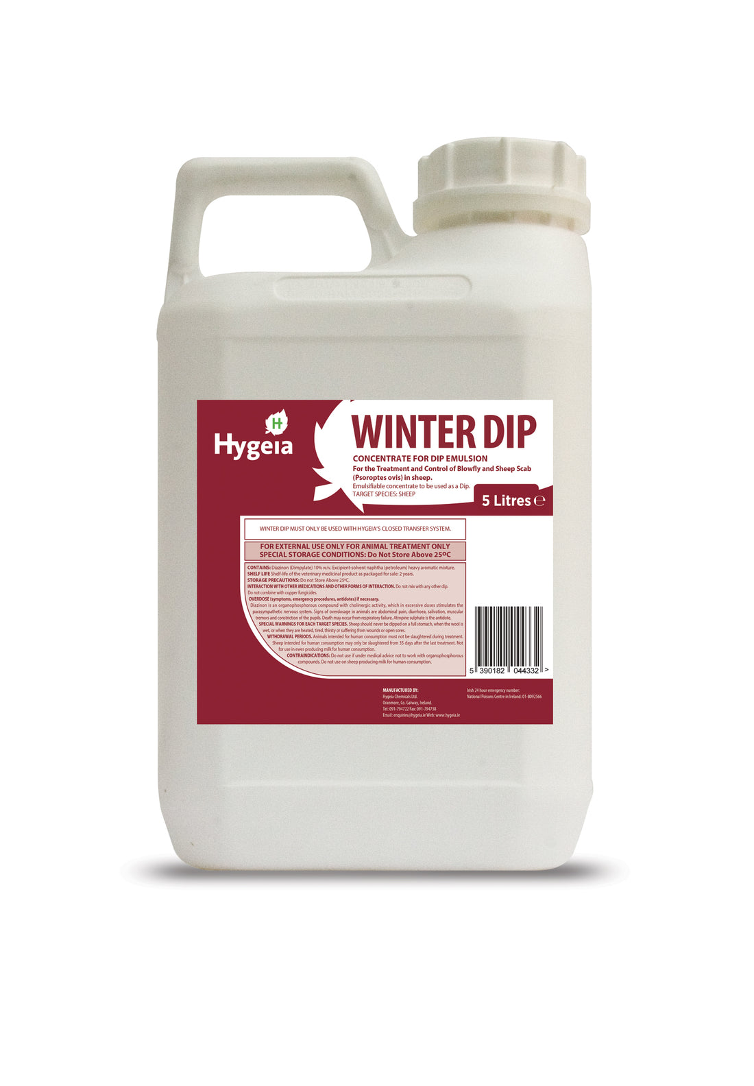 Hygeia Winter Dip 5L