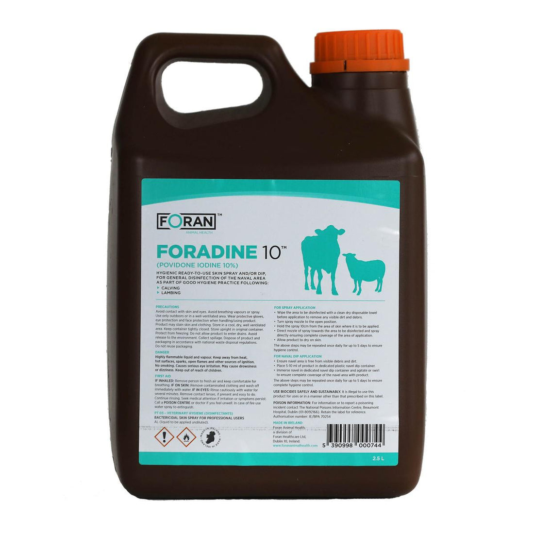 Iodine 10% 2.5Lt