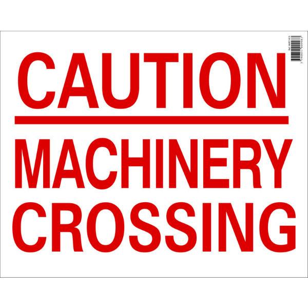 Large Farm Sign-Machinery Crossing