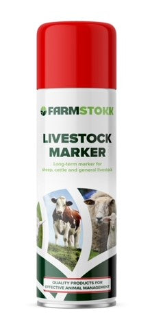 Farmstokk Marking Spray 450ml Red - Red