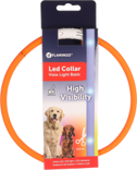 Collar Led Visio Light Orange 20-70Cm 16mm