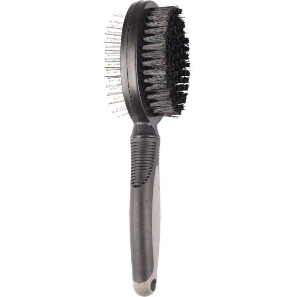 Bristle & Pin Brush 2 In1 for your dogs grooming