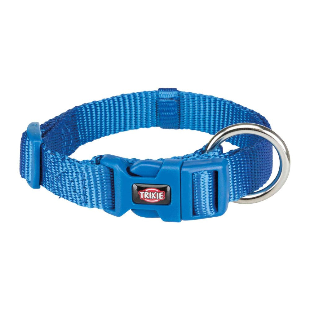 Premium Blue Dog Collar S-M 30-45cm x 15mm