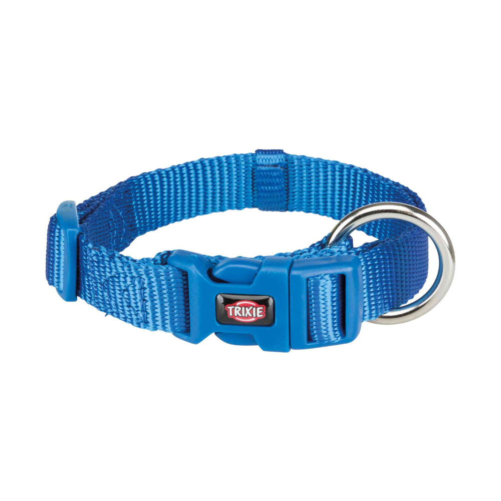 Premium Blue Dog Collar M-L 35-55cm x 20mm