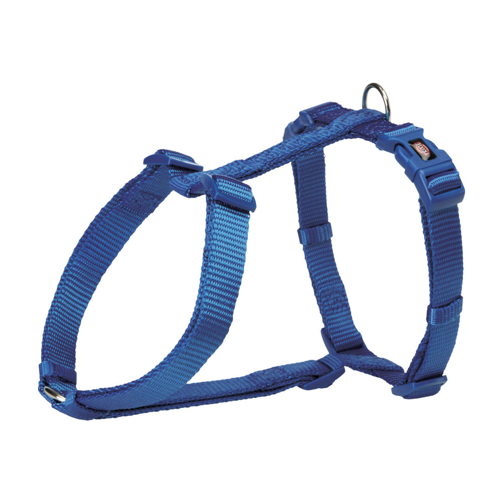 Premium H-Harness Royal Blue S-M 40-65cm- Dog