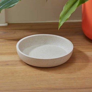 Floorgrip Shallow Cat Bowl - Stone