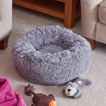 Calming Fur Pet Bed Grey X Large