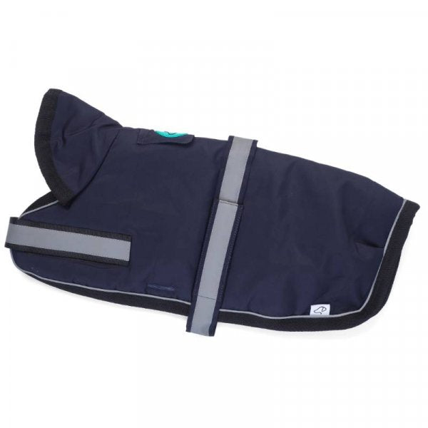 WalkAbout Waterproof Comfort Coat - Navy 50 cm