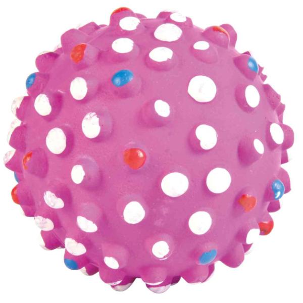 18 Soft Rubber Neon Hedgehog Balls
