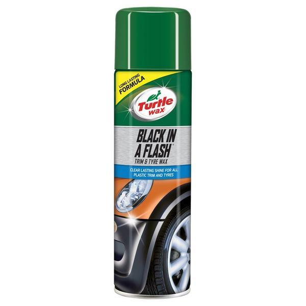 Turtlewax Black In A Flash Car Polish 500Ml