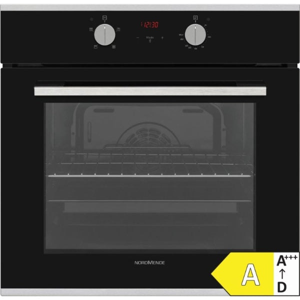 NordMende SO207IX Single Oven Stainless Steel & Black Glass
Fan & Grill & Mechanical Timer 65L - A Energy Rating