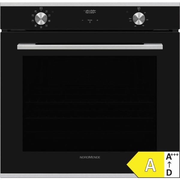 NordMende SOC317PIX Multifunction Single Oven Glass with Catalytic Liners
Stainless Steel & Pure Black Glass 78L