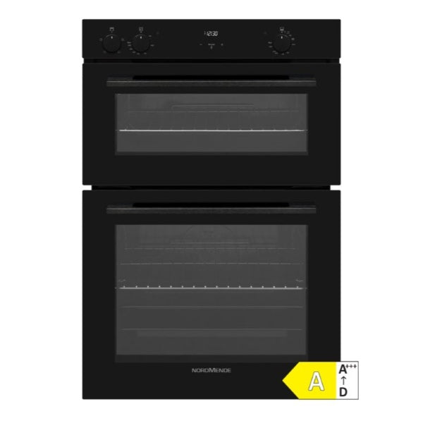 NordMende DOI326BL Built In Double Oven Black Glass - A Energy Rating