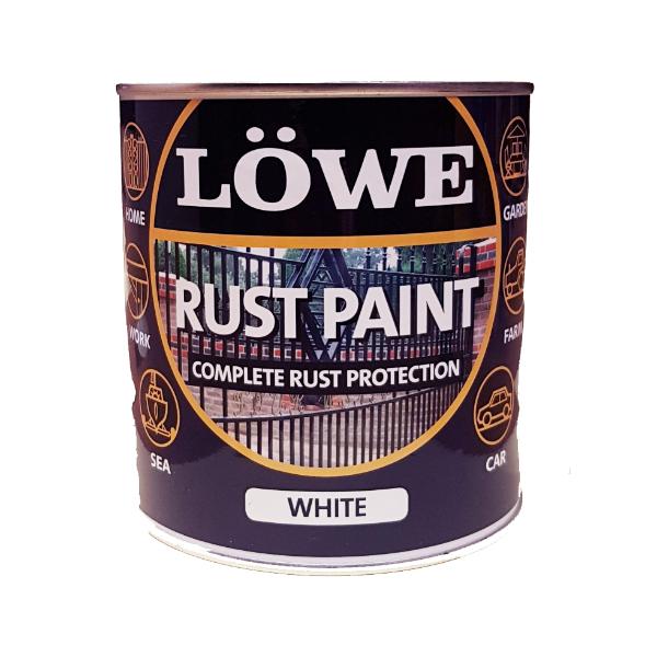 Lowe Metal & Machinery Paint White 1L