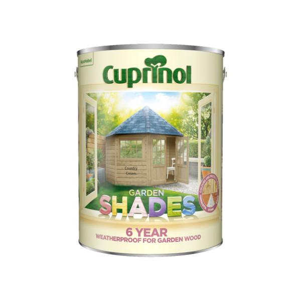 Cuprinol Garden Shades 5Lt - Country Cream
