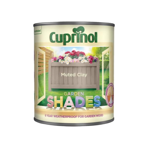 Cuprinol Garden Shades 1Lt - Muted Clay