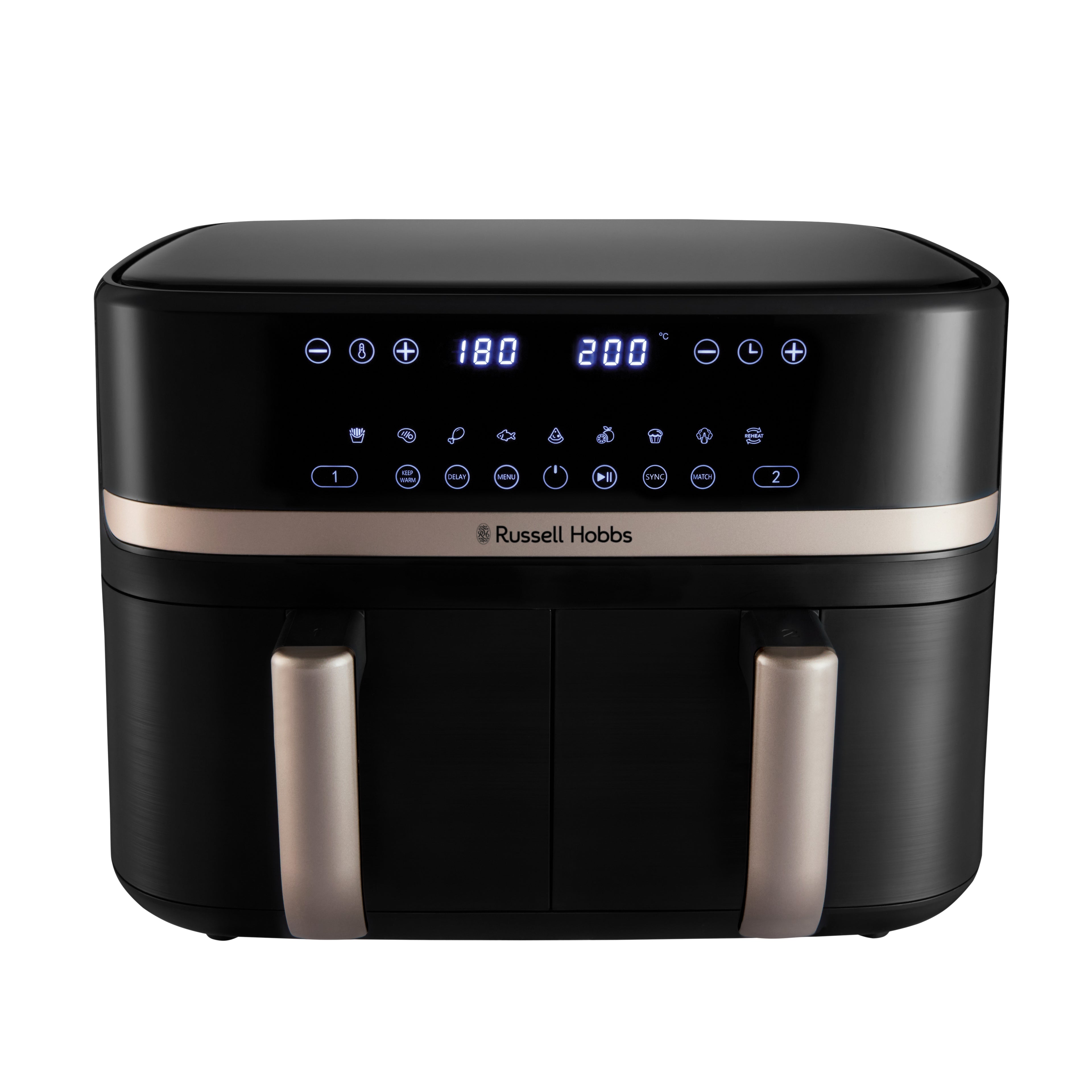 Russell Hobbs Satisfry Dual Basket Air Fryer 9L