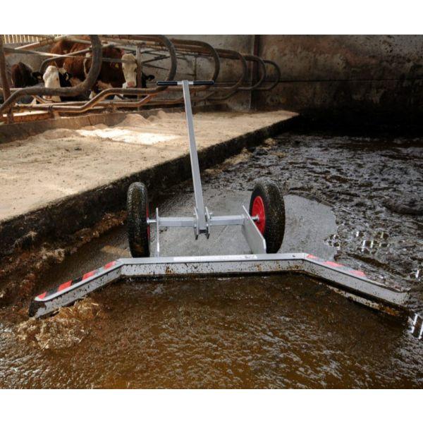 Galvanised Wheelie Scraper WSC1