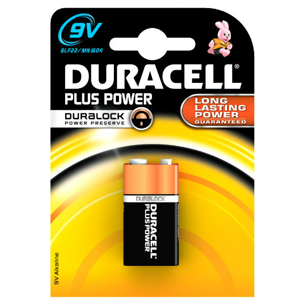 Duracell Plus Battery 9V