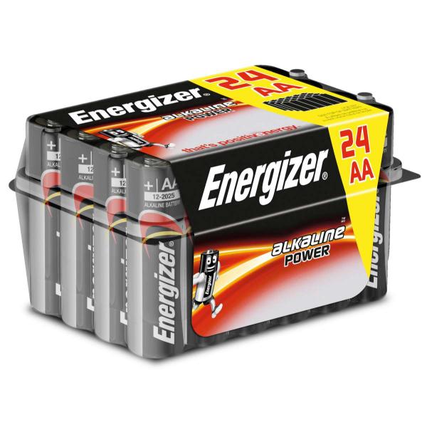 Energizer Alkaline Power AA E91 Value Home Pack 24