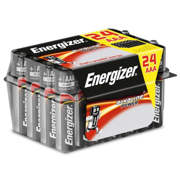 Energizer Alkaline Power AAA E92 Value Pack 24