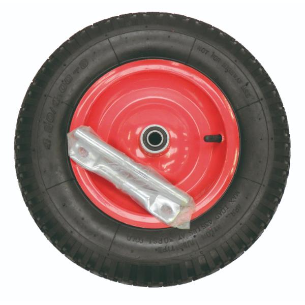 Trallnor T100/T120 Pneumatic 4-Ply Replacment Wheelbarrow Wheel