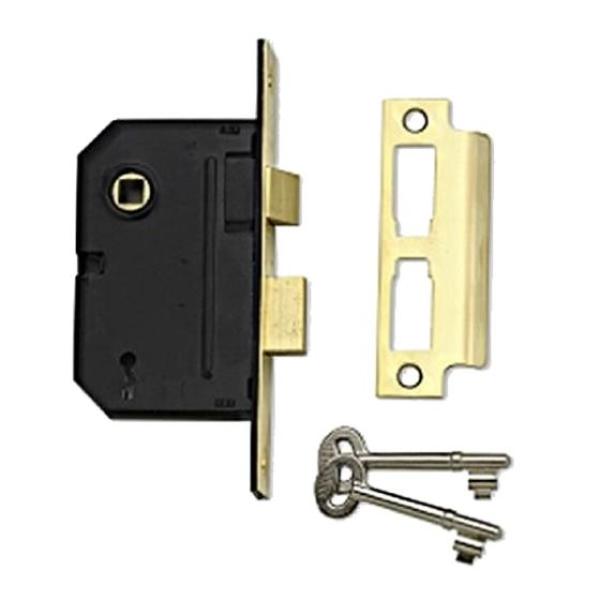 Union 2 1/2" Mortice lock for Internal Door