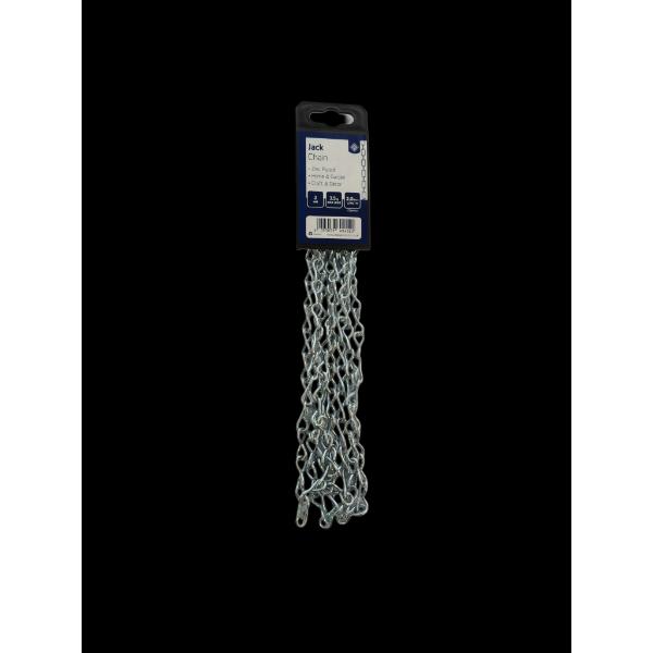 Chain Single Jack 2mm BZP 2M Length