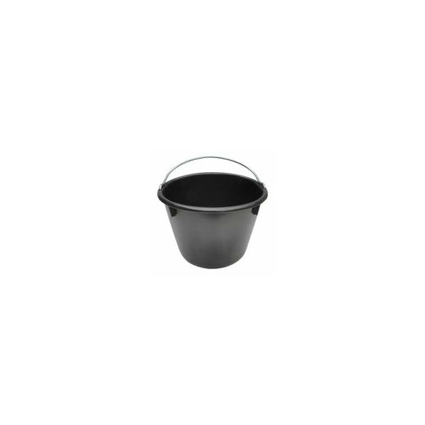 Builders Mortar Bucket 20Lt Black