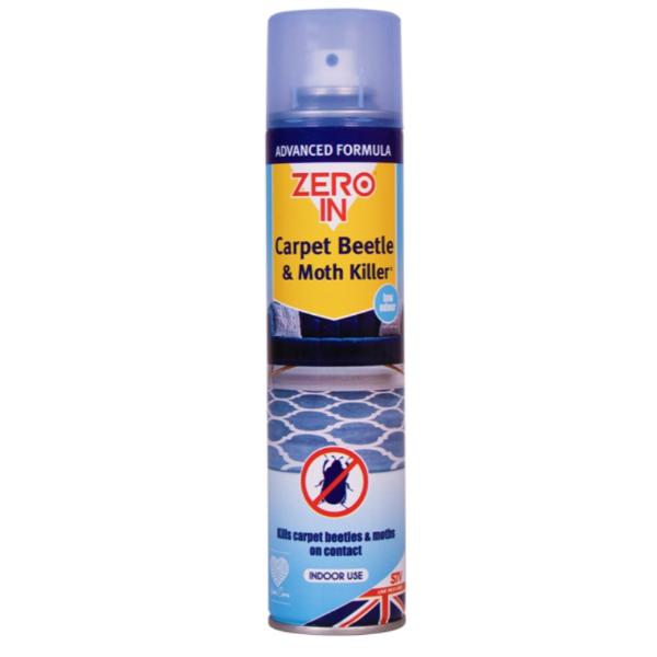 Zero In Carpet Beetle & Moth Killer 300ml