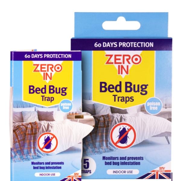Zero In Bed Bug Traps 5 Pack