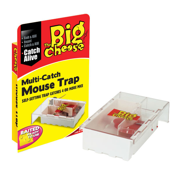 Big Cheese Live Multi-Catch Mouse Trap