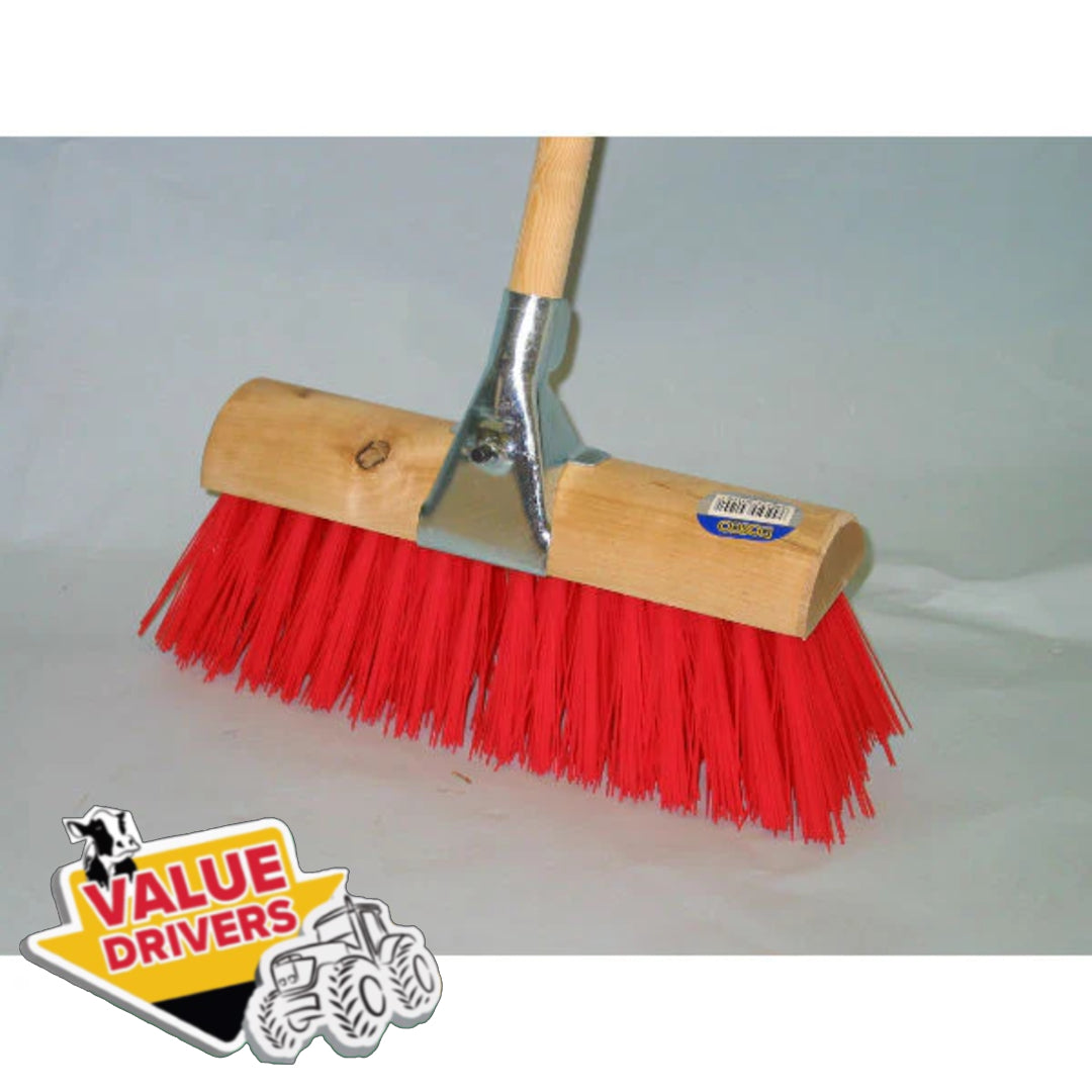 Dosco Nylon Yard Brush Complete with Clamp and Handle