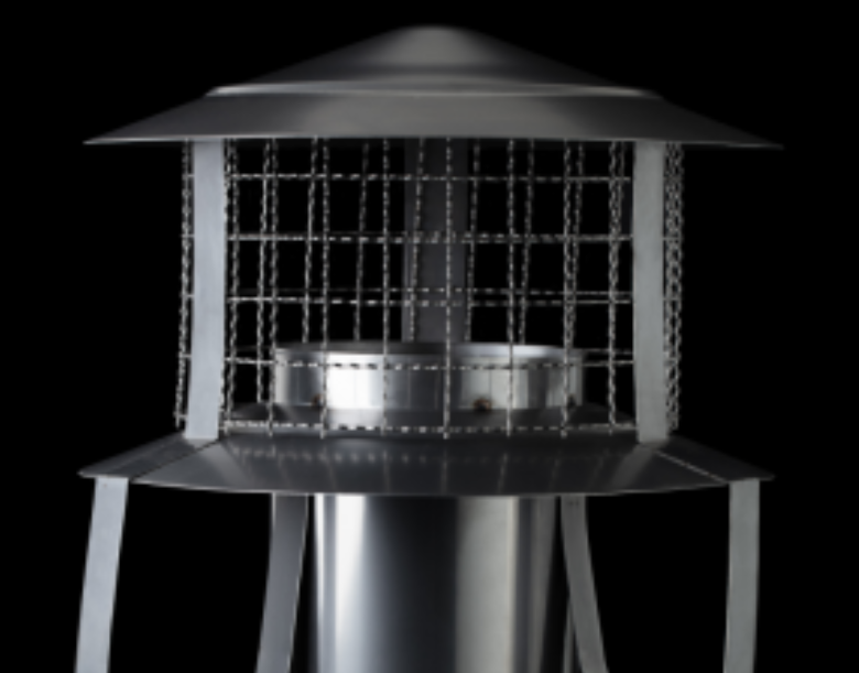 SHL Pot Hanging Anti Bird/Anti Rain Cowl 6"