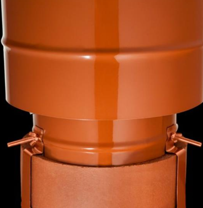 SHL Static Anti Down Draught Cowl 8" Terra