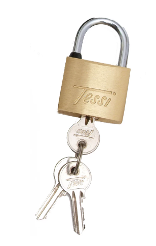Solid Brass Padlock Keyed Alike, 40Mm