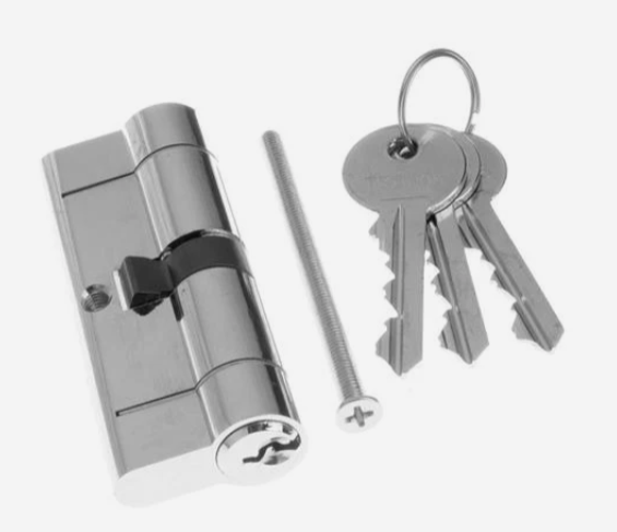 Tessi"Snap Safe"Euro Profile Cylinder.40/30 Chrome