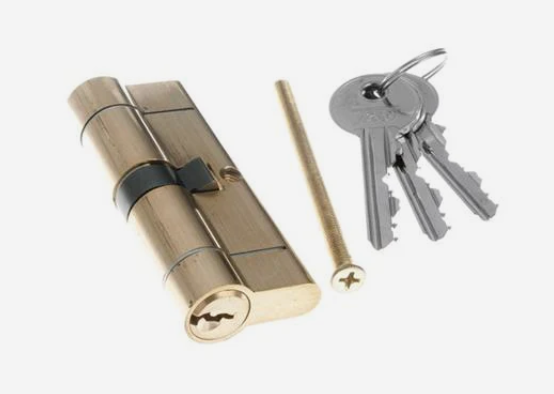 Tessi "Snap Safe"Euro Profile Cylinder.45/45 Brass