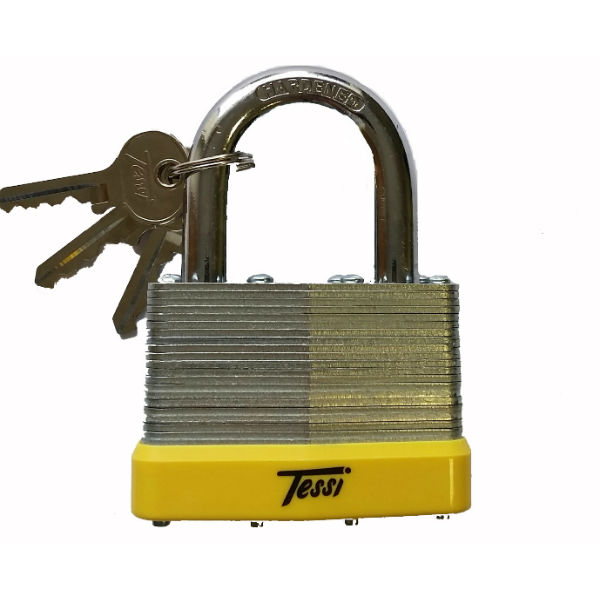 Tessi 50mm Laminated Steel Padlock