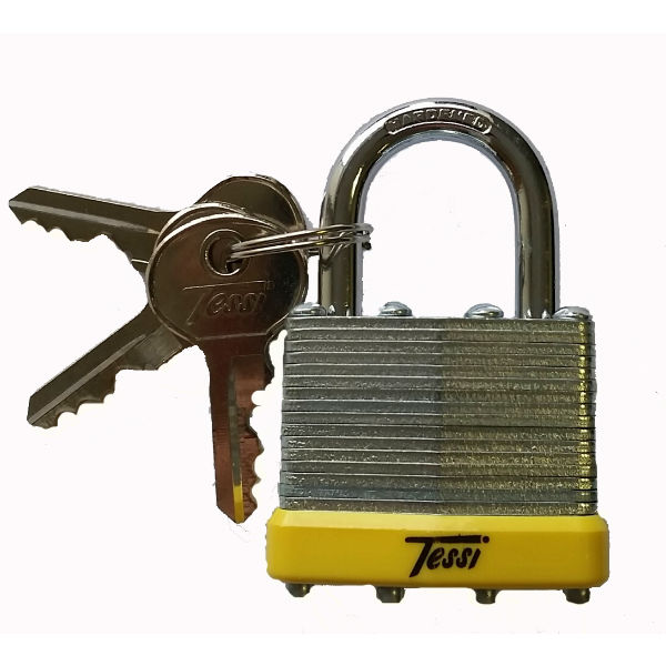 Tessi 65mm Laminated Steel Padlock