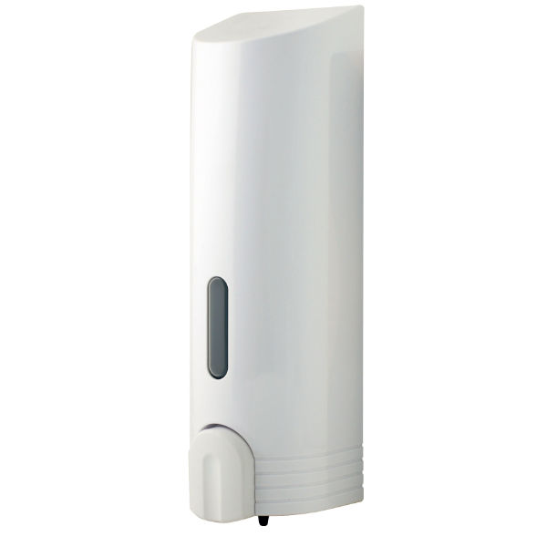 Euroshowers Tall Single Dispenser White